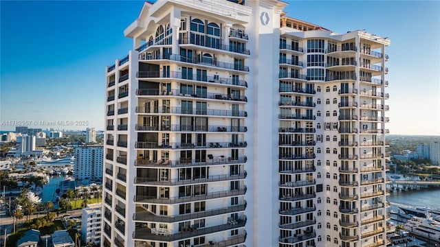 100 S Birch Rd Unit 1602C, Fort Lauderdale, FL 33316 - view of apartment building / complex with a view of city and a water view
