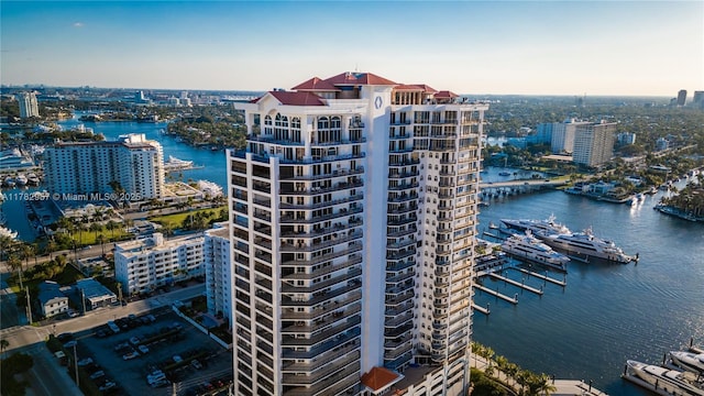 100 S Birch Rd Unit 1602C, Fort Lauderdale, FL 33316 - view of urban area featuring a nearby body of water