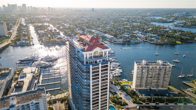 100 S Birch Rd Unit 1602C, Fort Lauderdale, FL 33316 - view of urban area featuring a nearby body of water