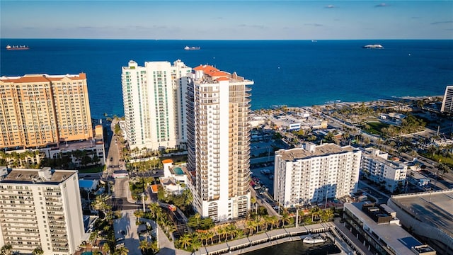 100 S Birch Rd Unit 1602C, Fort Lauderdale, FL 33316 - view of urban area with a large body of water