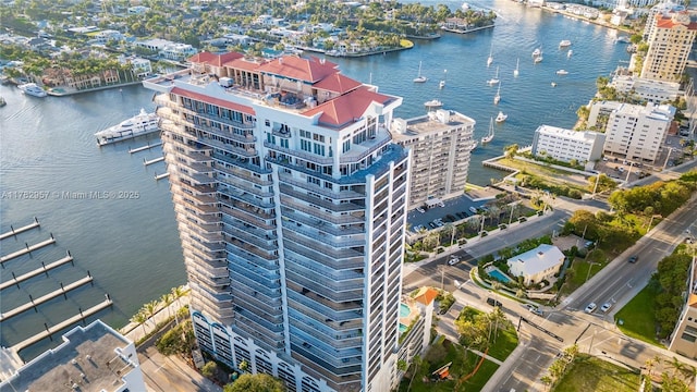100 S Birch Rd Unit 1602C, Fort Lauderdale, FL 33316 - view of urban area with a large body of water