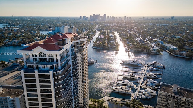 100 S Birch Rd Unit 1602C, Fort Lauderdale, FL 33316 - view of urban area featuring a large body of water