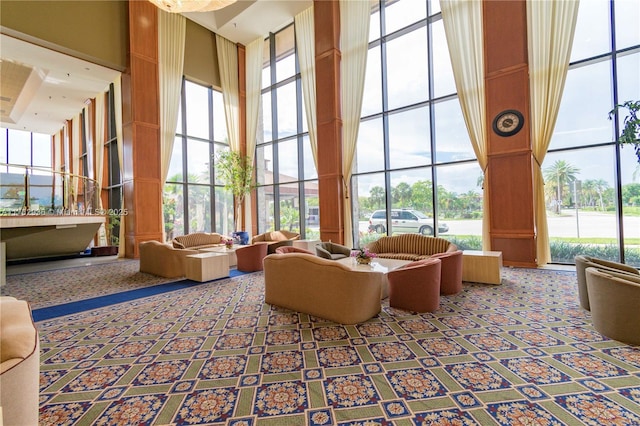 view of common area