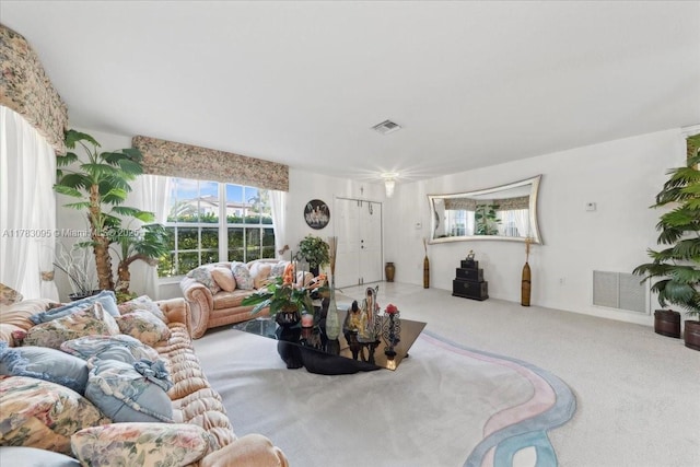15489 SW 150th St, Miami, FL 33196 - carpeted living room with visible vents