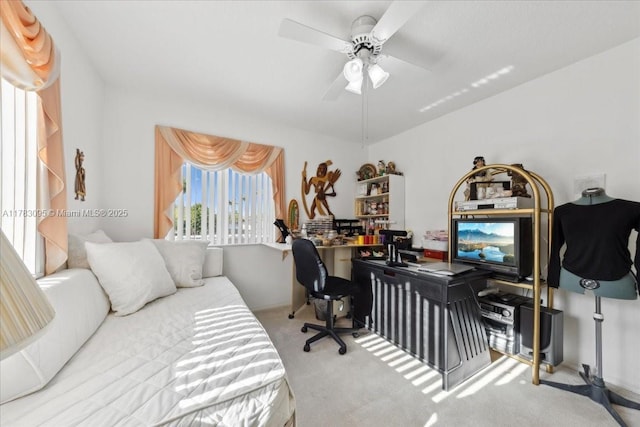 15489 SW 150th St, Miami, FL 33196 - bedroom featuring a ceiling fan and carpet flooring