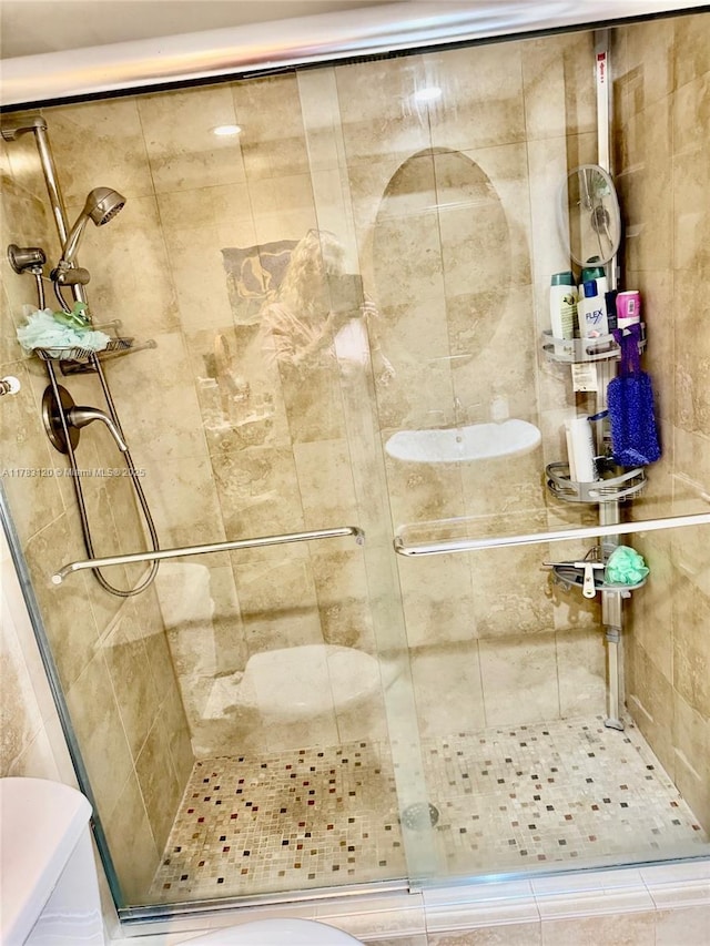 231 174th St Unit 2308, Sunny Isles Beach, FL 33160 - bathroom featuring a shower stall and toilet