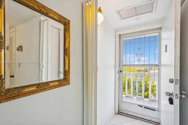 2851 Leonard Dr Unit J610, Aventura, FL 33160 - tiled foyer featuring healthy amount of natural light