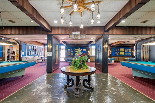 2851 Leonard Dr Unit J610, Aventura, FL 33160 - lobby featuring a drop ceiling