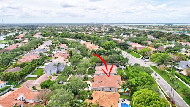 4060 SW 152nd Ave, Miramar, FL 33027 - birds eye view of property with a residential view