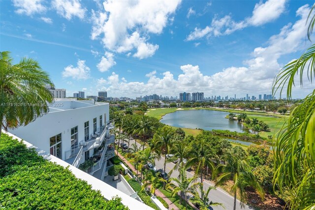 2001 Meridian Ave Unit 514, Miami Beach, FL 33139 - property view of water featuring a city view
