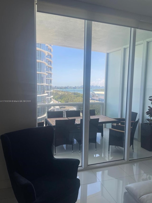 15811 Collins Ave Unit 1402, Sunny Isles Beach, FL 33160 - living area featuring tile patterned flooring