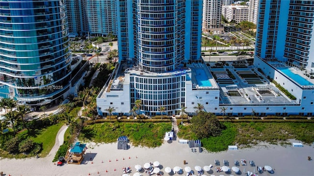15811 Collins Ave Unit 1402, Sunny Isles Beach, FL 33160 - view of urban area featuring a pool area