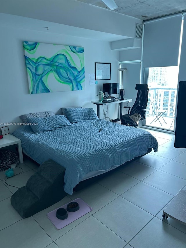 3301 NE 1st Ave Unit H1810, Miami, FL 33137 - bedroom featuring tile patterned floors