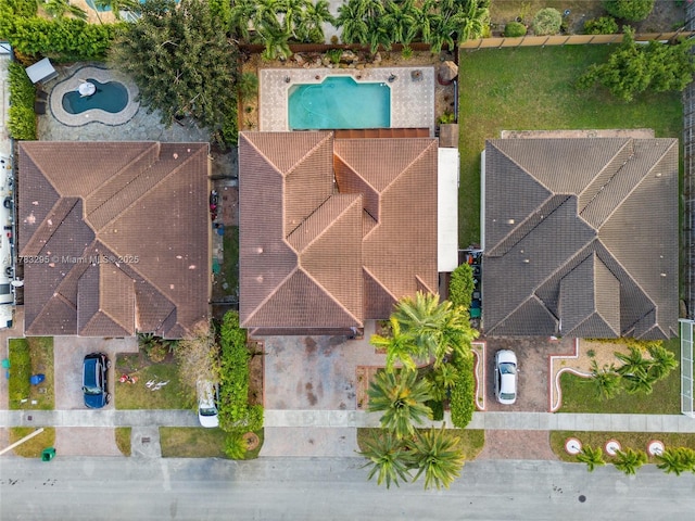 aerial view