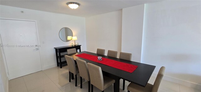2801 NE 183rd St Unit 714W, Aventura, FL 33160 - dining room featuring light tile patterned floors