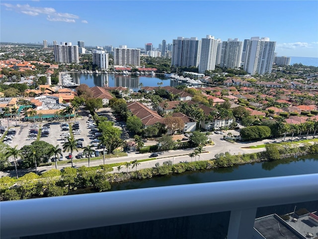 3625 N Country Club Dr Unit 2310, Aventura, FL 33180 - aerial view of a large body of water and skyline