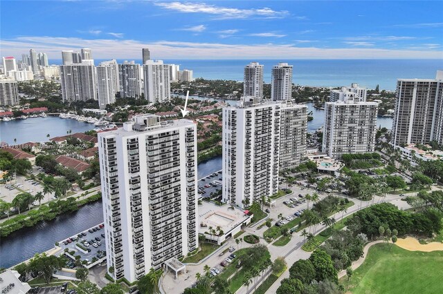 3625 N Country Club Dr Unit 2310, Aventura, FL 33180 - view of urban area with a nearby body of water