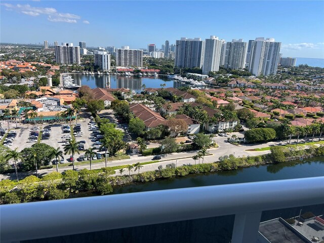 3625 N Country Club Dr Unit 2310, Aventura, FL 33180 - aerial view of a large body of water and skyline