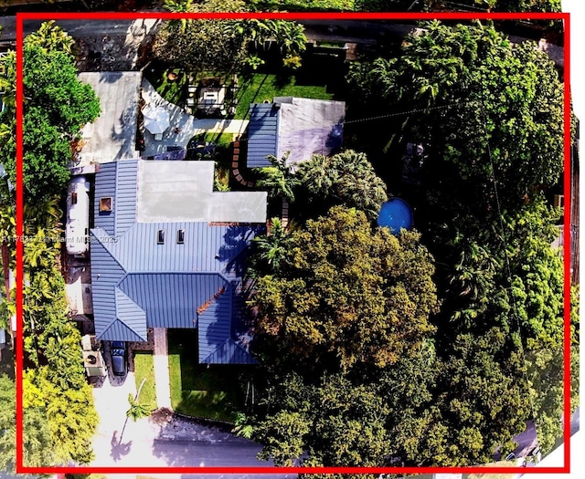 drone / aerial view