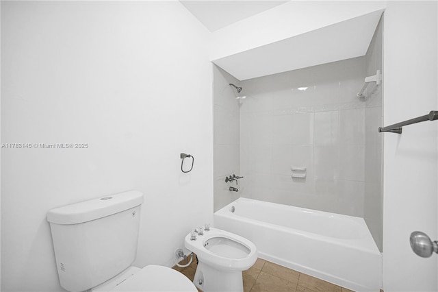1845 W 73rd Pl Unit 1845, Hialeah, FL 33014 - full bathroom featuring shower / bathtub combination, a bidet, and toilet