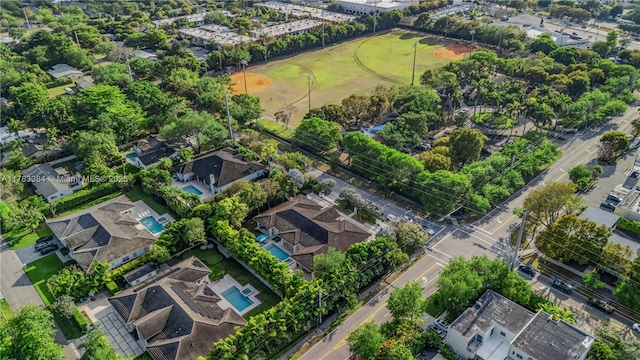 aerial view