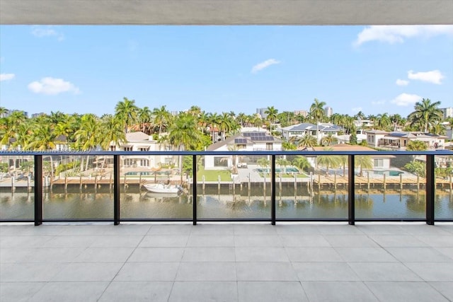 160 Isle Of Venice Dr Unit 403, Fort Lauderdale, FL 33301 - balcony featuring a water view and a residential view