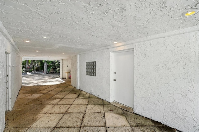 3200 Morris Ln, Miami, FL 33133 - exterior space with stone tile flooring and recessed lighting