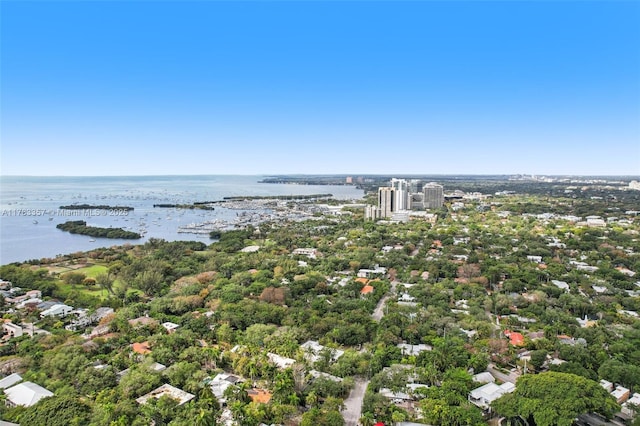 3200 Morris Ln, Miami, FL 33133 - aerial view with a water view