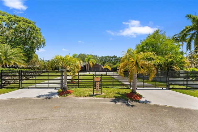 exterior space featuring a yard and fence private yard