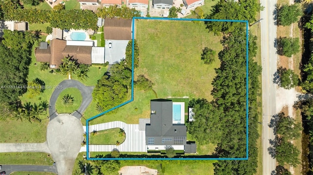 drone / aerial view
