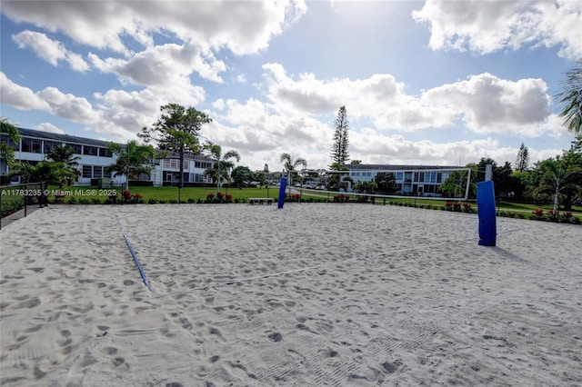 2114 E Cambridge E Unit 2114, Deerfield Beach, FL 33442 - view of community with volleyball court
