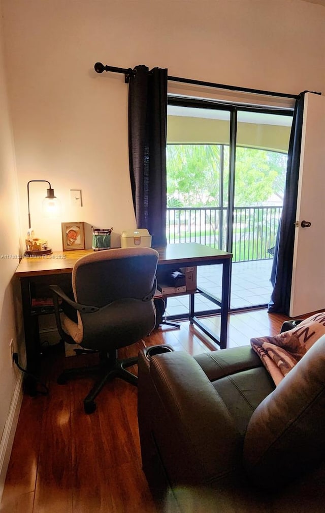 502 SW 158th Ter Unit 203, Pembroke Pines, FL 33027 - office space featuring wood finished floors
