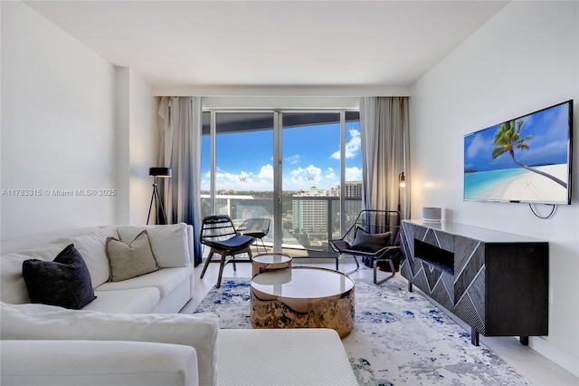 view of living room
