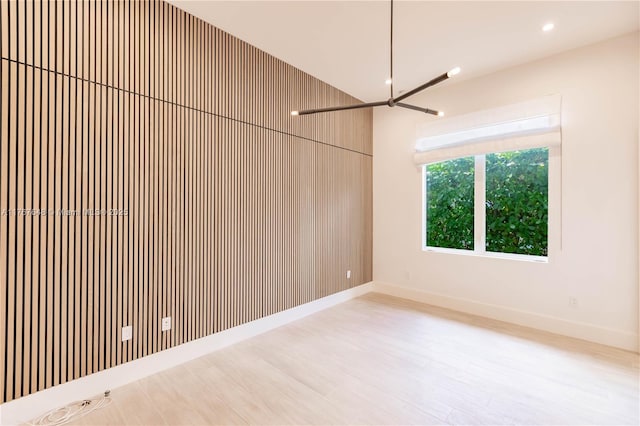 8200 SW 62nd Ave, Miami, FL 33143 - unfurnished room with baseboards, recessed lighting, and wood finished floors