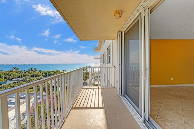 1401 S Ocean Dr Unit 902, Hollywood, FL 33019 - balcony with a water view