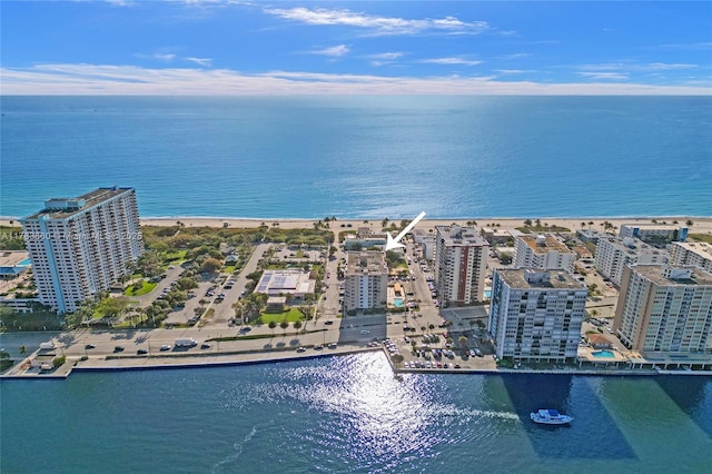1401 S Ocean Dr Unit 902, Hollywood, FL 33019 - view of urban area with a large body of water