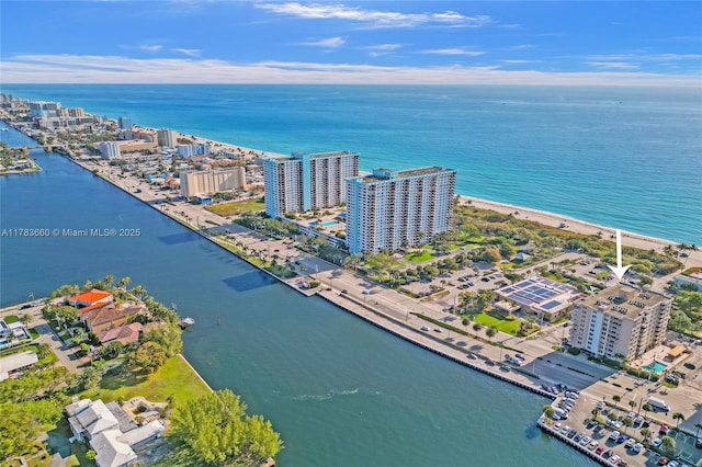 1401 S Ocean Dr Unit 902, Hollywood, FL 33019 - view of urban area with a nearby body of water