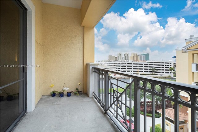 8390 SW 72nd Ave Unit 517, Miami, FL 33143 - balcony with a city view