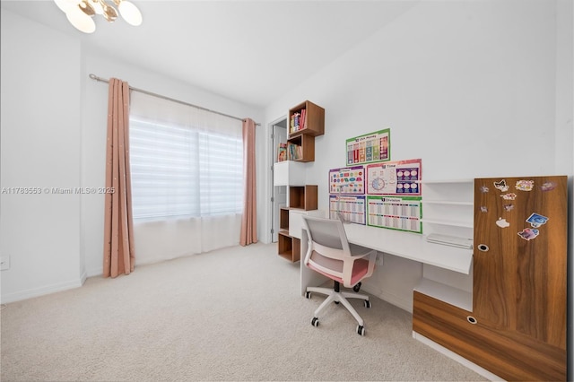 1705 Trailhead Ter, Hollywood, FL 33021 - carpeted home office featuring baseboards