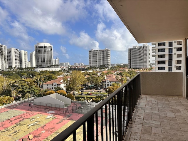 18181 NE 31st Ct Unit 1108, Aventura, FL 33160 - balcony with a city view