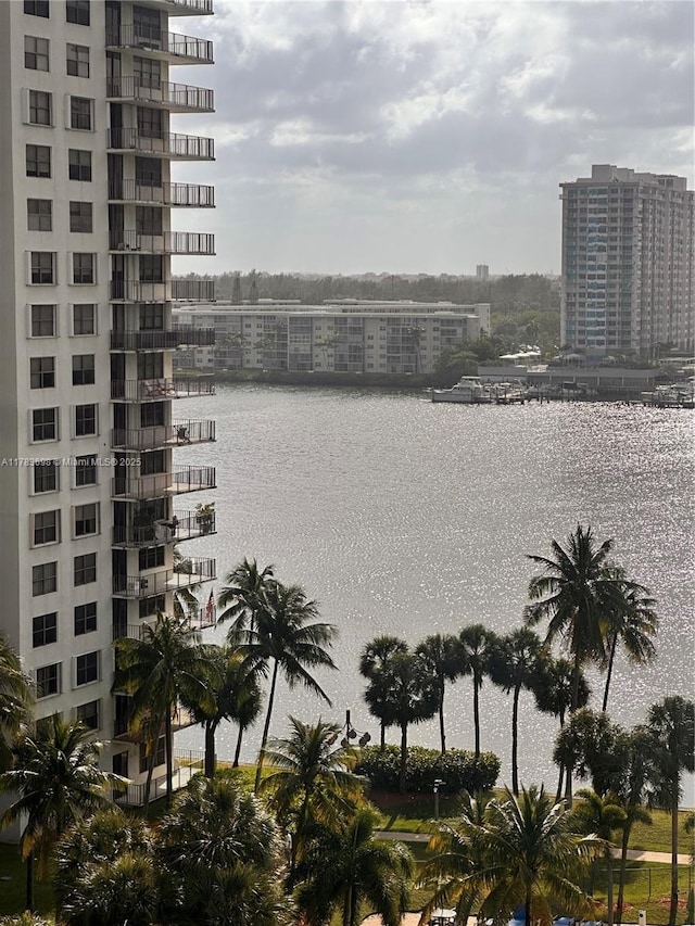 18181 NE 31st Ct Unit 1108, Aventura, FL 33160 - property view of water with a view of city