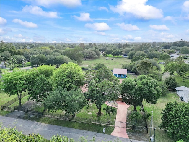 aerial view