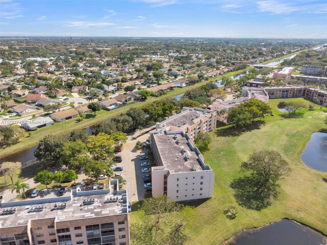 10400 NW 30th Ct Unit 203, Sunrise, FL 33322 - bird's eye view featuring a water view and golf course view
