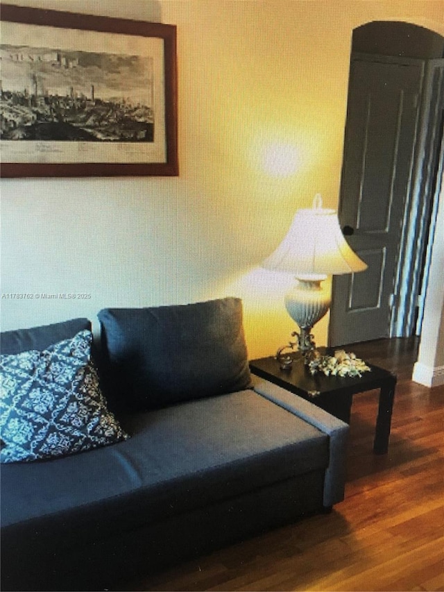30 Almeria Ave Unit 6, Coral Gables, FL 33134 - sitting room featuring wood finished floors
