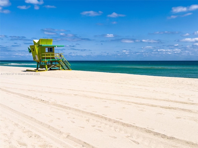 8233 Harding Ave Unit 607, Miami Beach, FL 33141 - water view featuring nearby beach