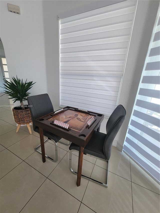 3708 NE 22nd Pl, Homestead, FL 33033 - dining area with light tile patterned flooring