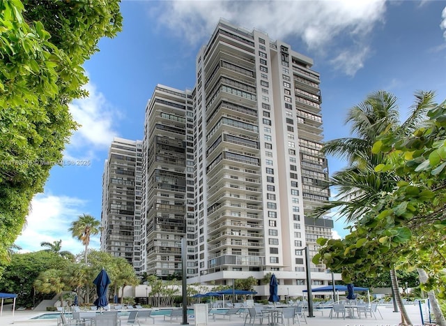 2333 Brickell Ave Unit 1516, Miami, FL 33129 - view of building exterior featuring a community pool