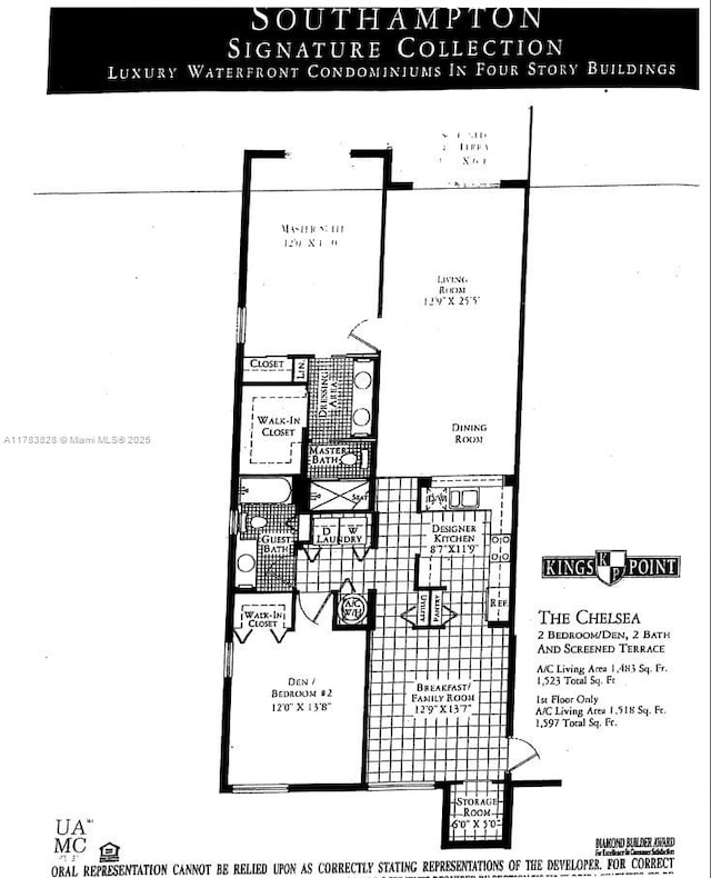 7751 Southampton Ter Unit 216, Tamarac, FL 33321 - property floor plan