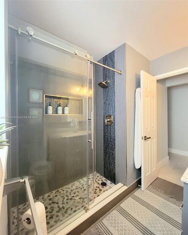 3602 NE 18th Ave, Oakland Park, FL 33334 - full bath with a shower stall