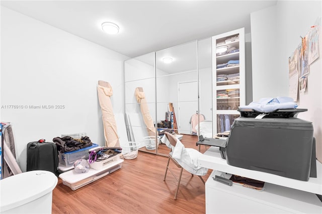 19667 Turnberry Way Unit 3F, Aventura, FL 33180 - home office featuring wood finished floors